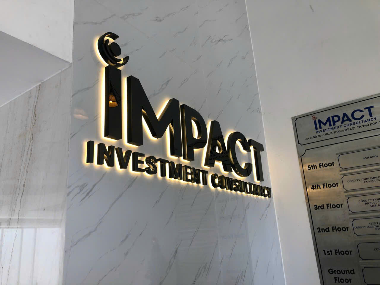 Gia công logo inox - mica